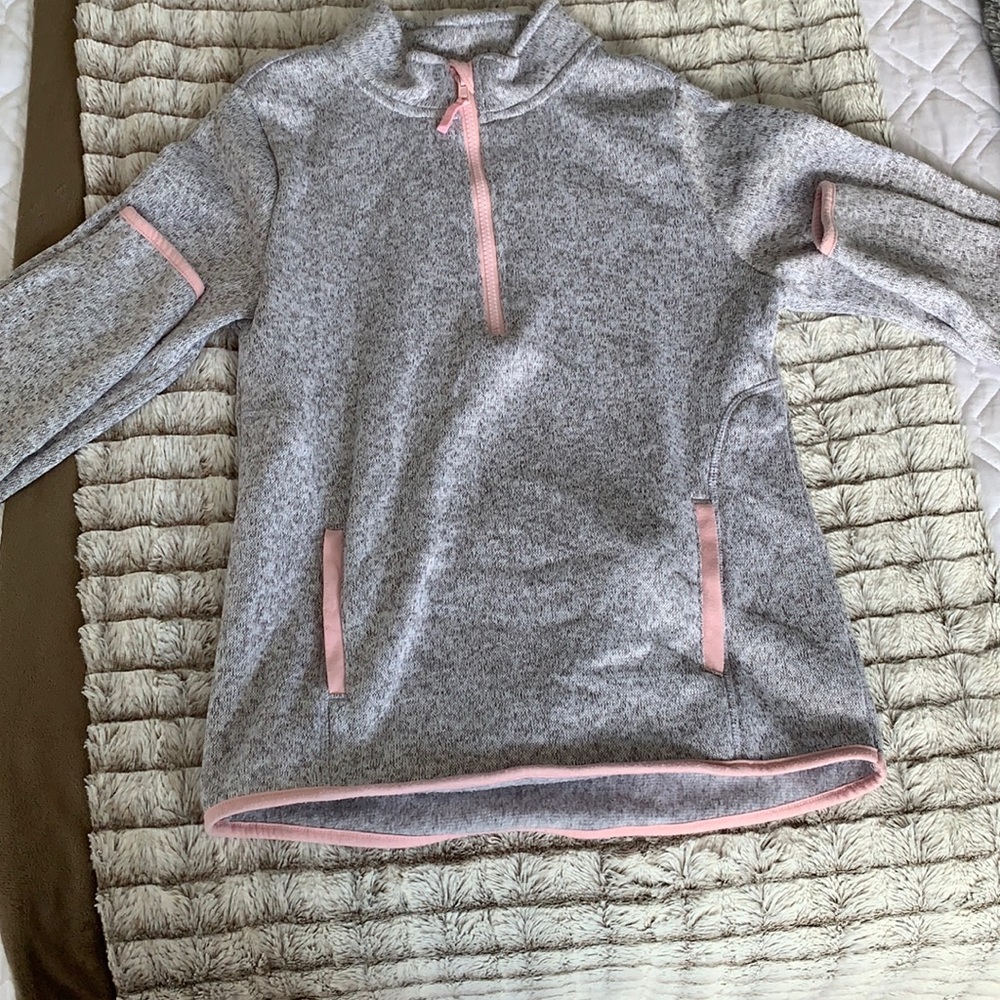 Girls Half Zip Pullover